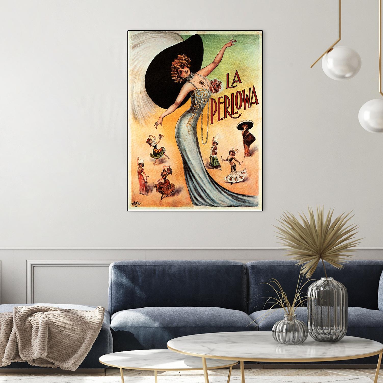 La Perlowa by Archive on GIANT ART - orange vintage song