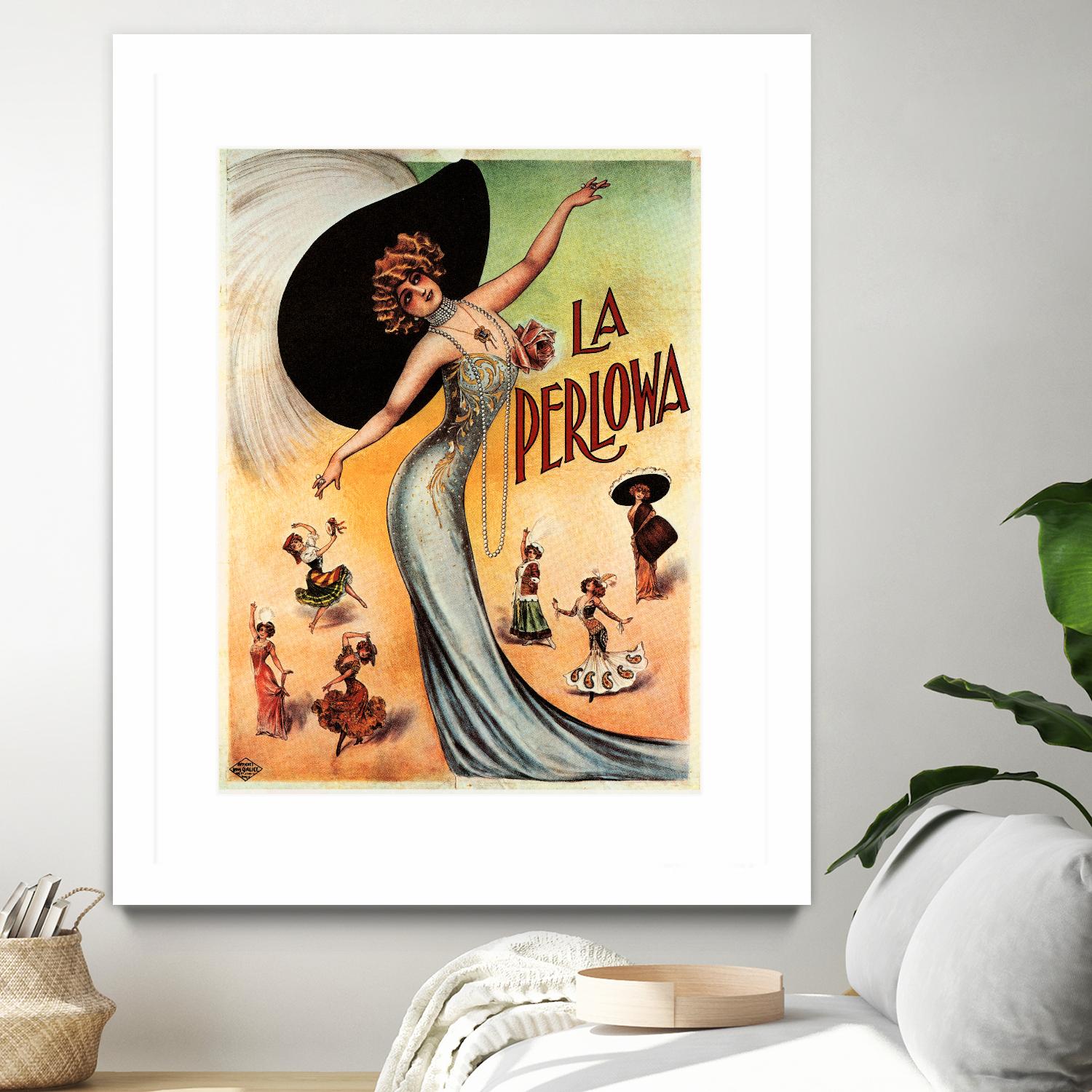 La Perlowa by Archive on GIANT ART - orange vintage song