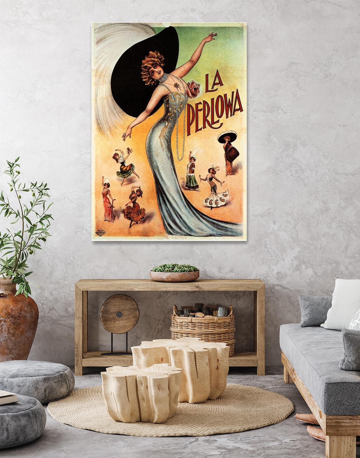 La Perlowa by Archive on GIANT ART - orange vintage song