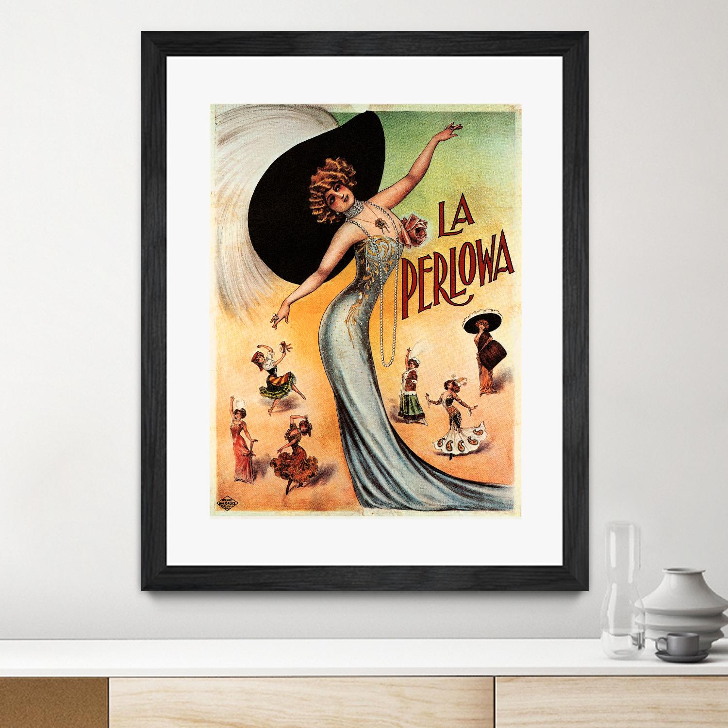 La Perlowa by Archive on GIANT ART - orange vintage song