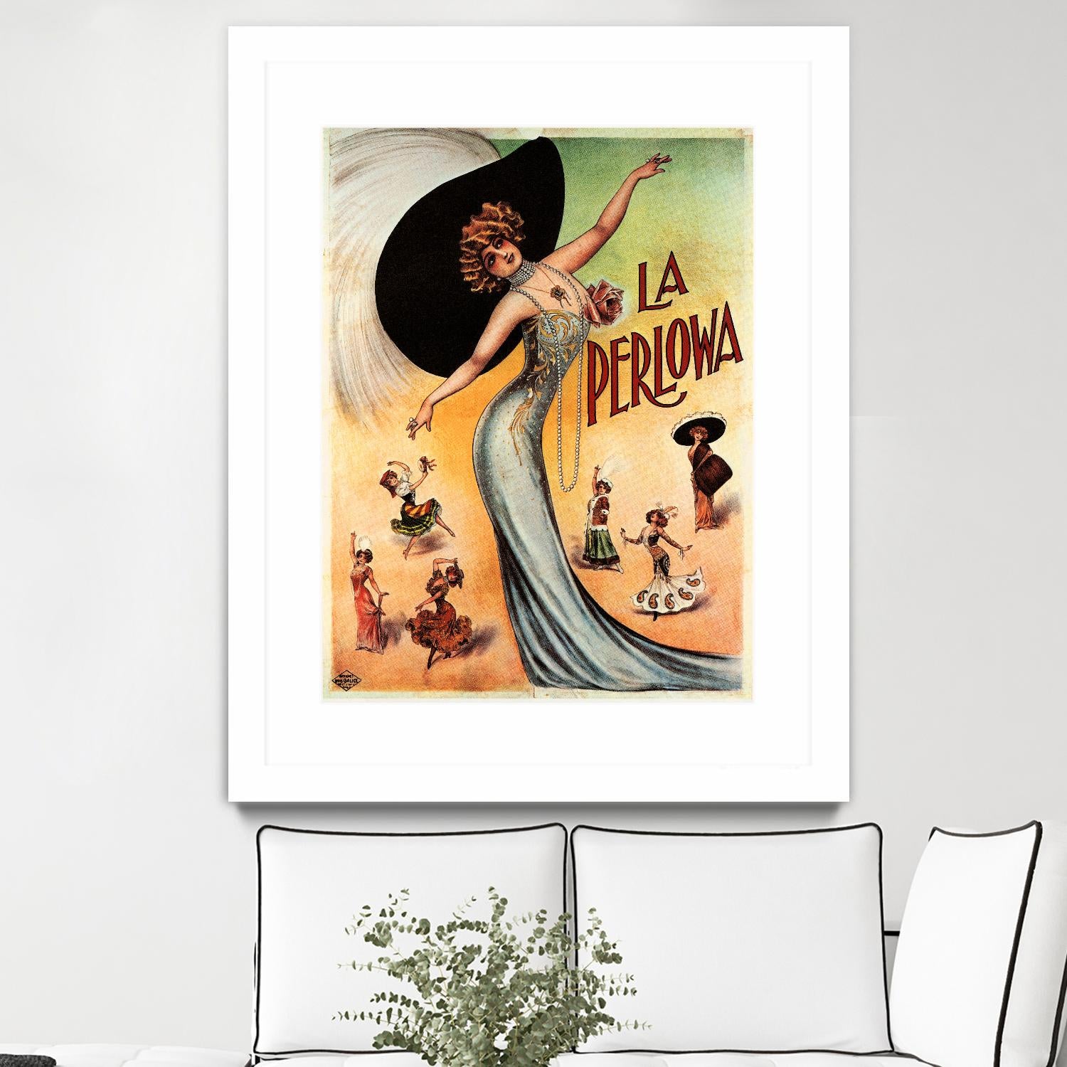 La Perlowa by Archive on GIANT ART - orange vintage song