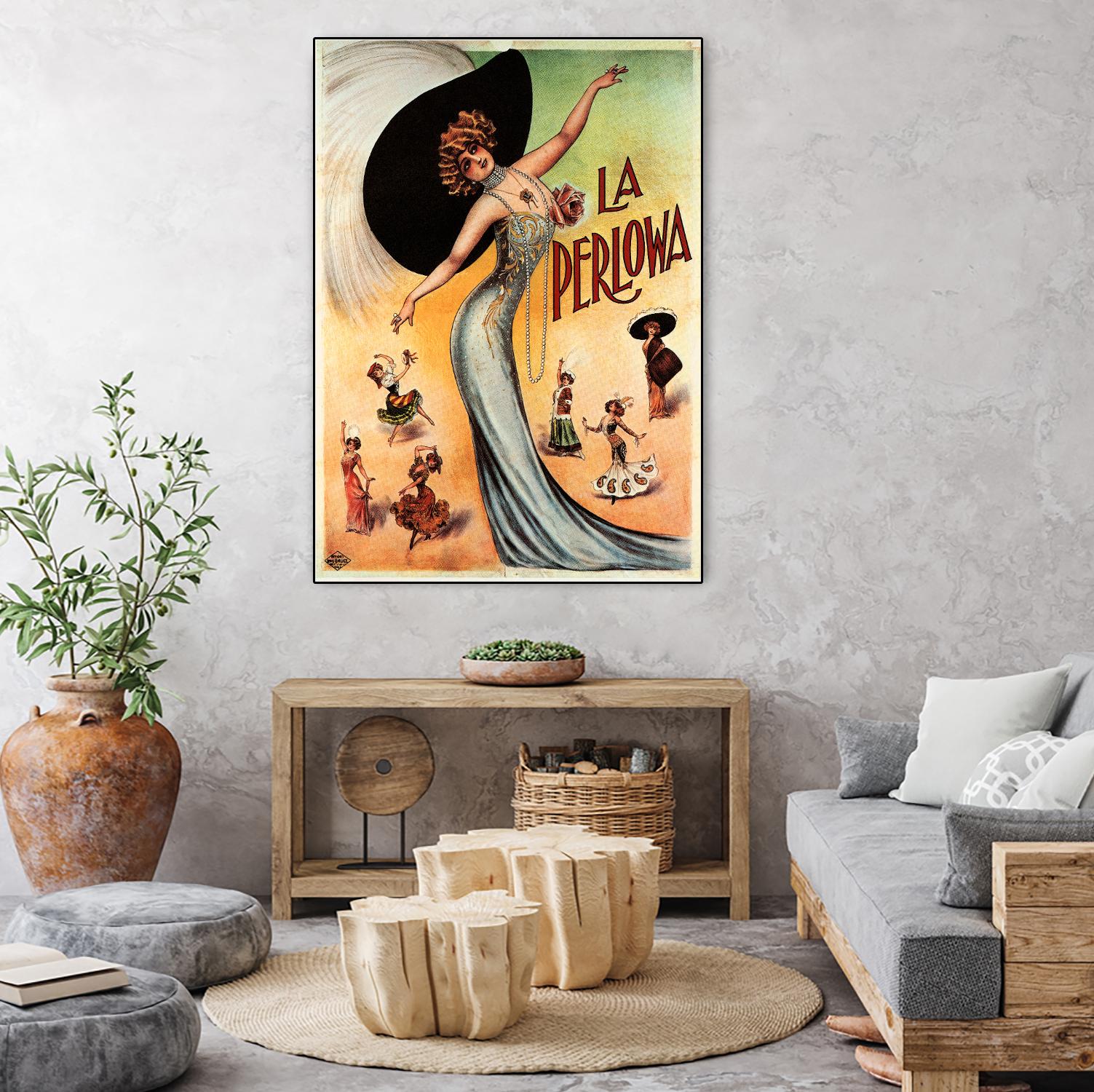 La Perlowa by Archive on GIANT ART - orange vintage song