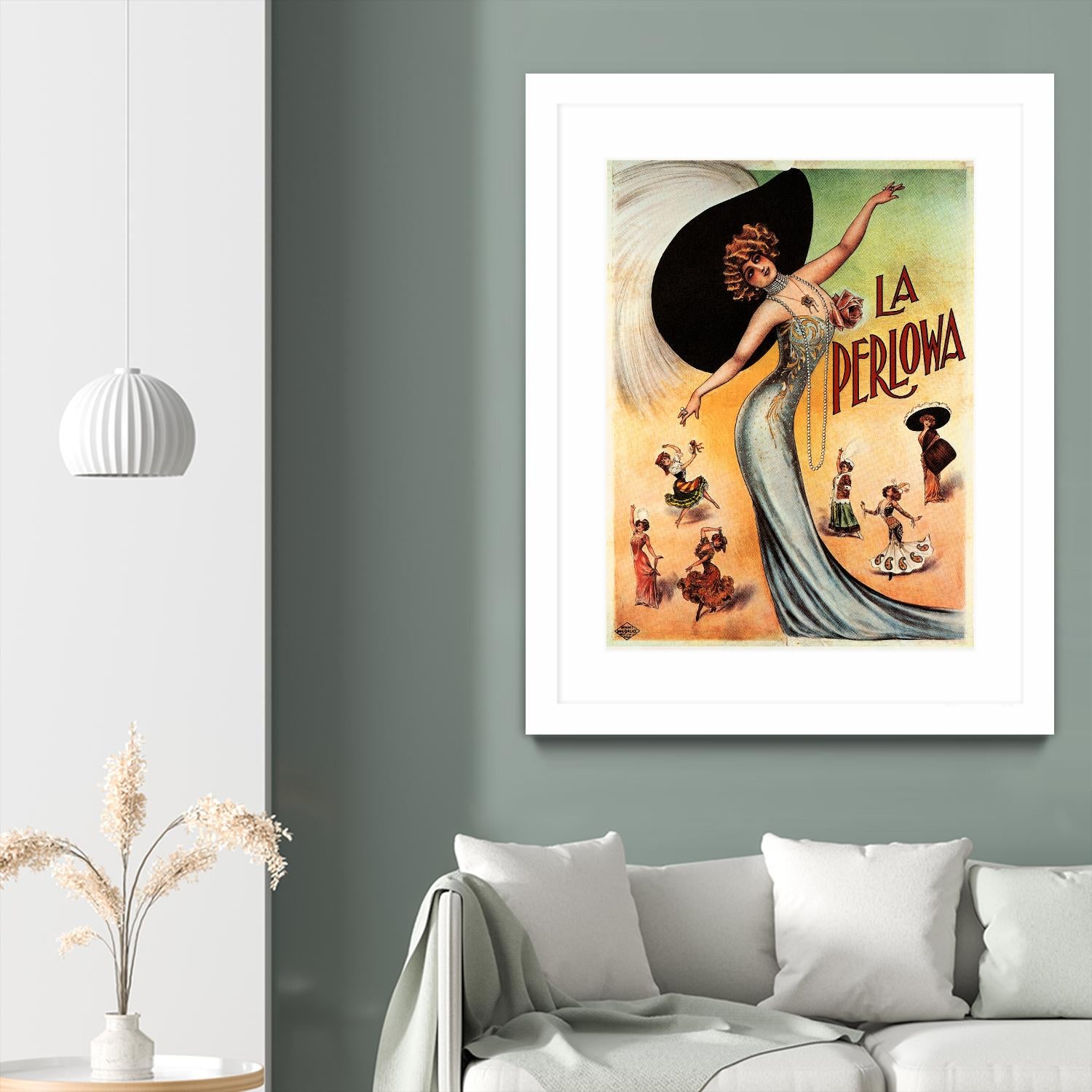 La Perlowa by Archive on GIANT ART - orange vintage song