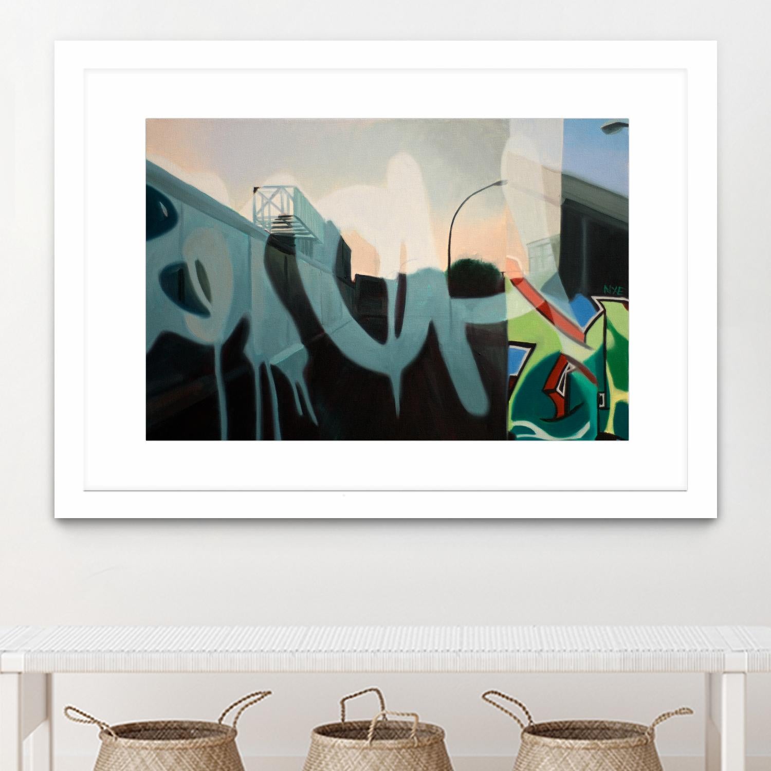 Insurgent Reminder by James Nye on GIANT ART - blue street art graffiti