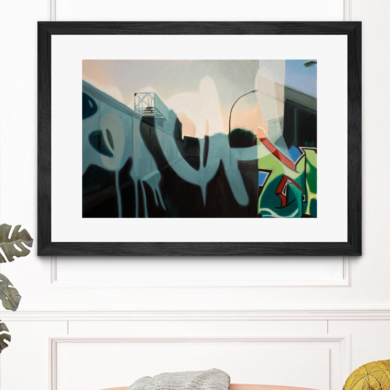 Insurgent Reminder by James Nye on GIANT ART - blue street art graffiti