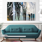 Transparent Spell by James Nye on GIANT ART - black street art canadian artists