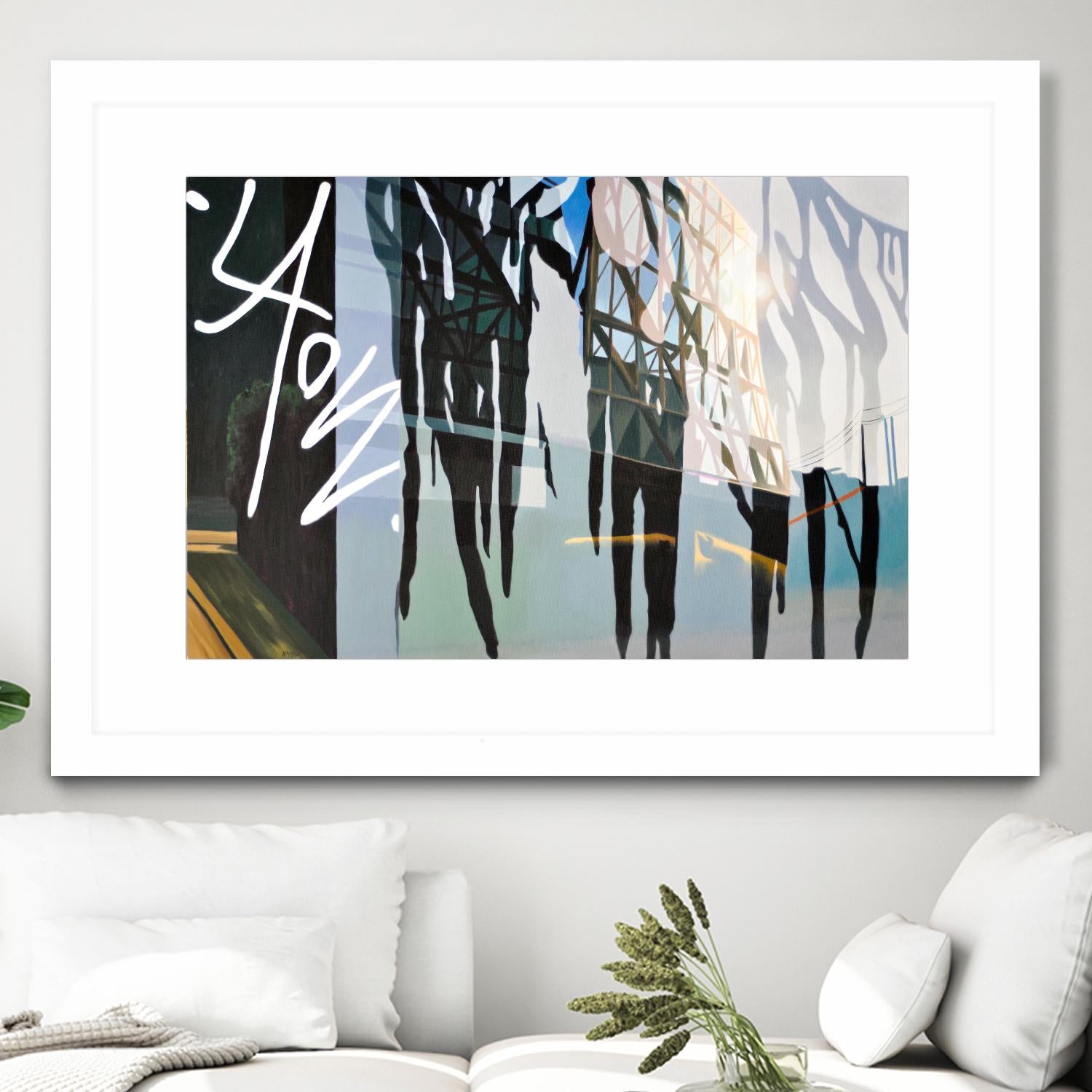 Transparent Spell by James Nye on GIANT ART - black street art canadian artists