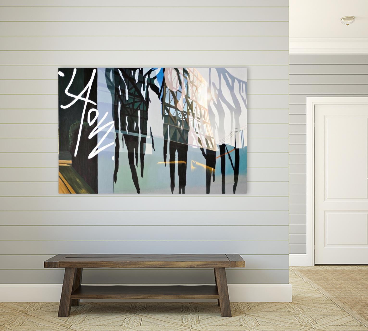Transparent Spell by James Nye on GIANT ART - black street art canadian artists