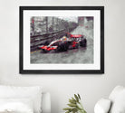 Formula 1 - VII by Jean-François Dupuis on GIANT ART - red transportation automobile