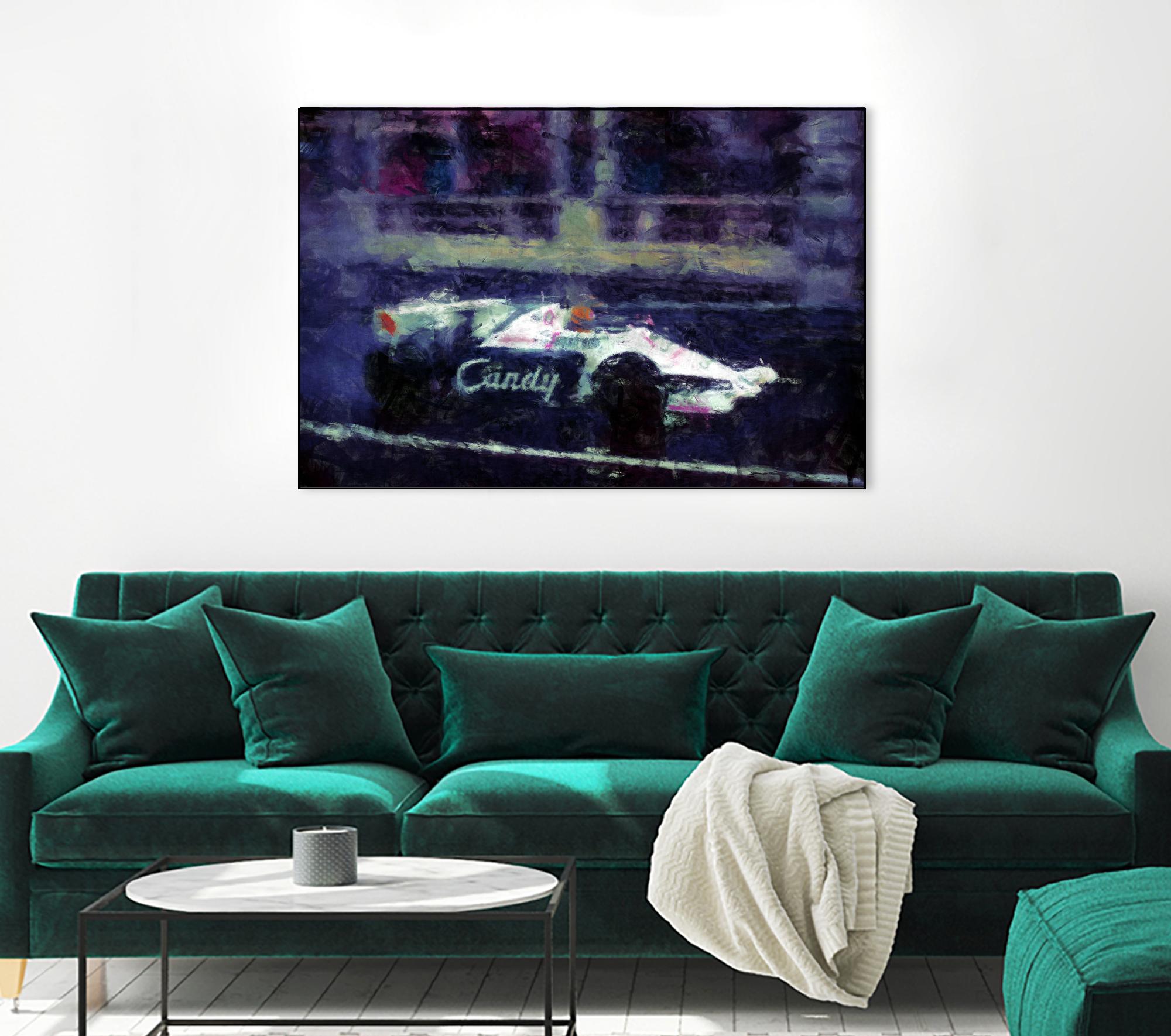 Formula 1 - VIII by Jean-François Dupuis on GIANT ART - black transportation automobile