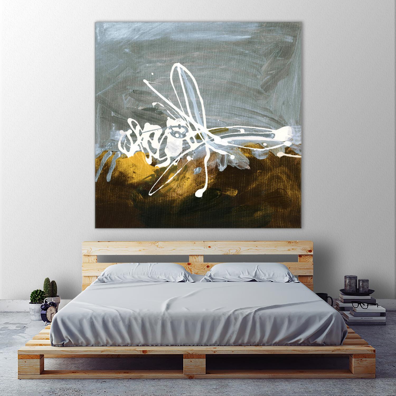 Golden Abstract II by Meejlau on GIANT ART - gold abstract