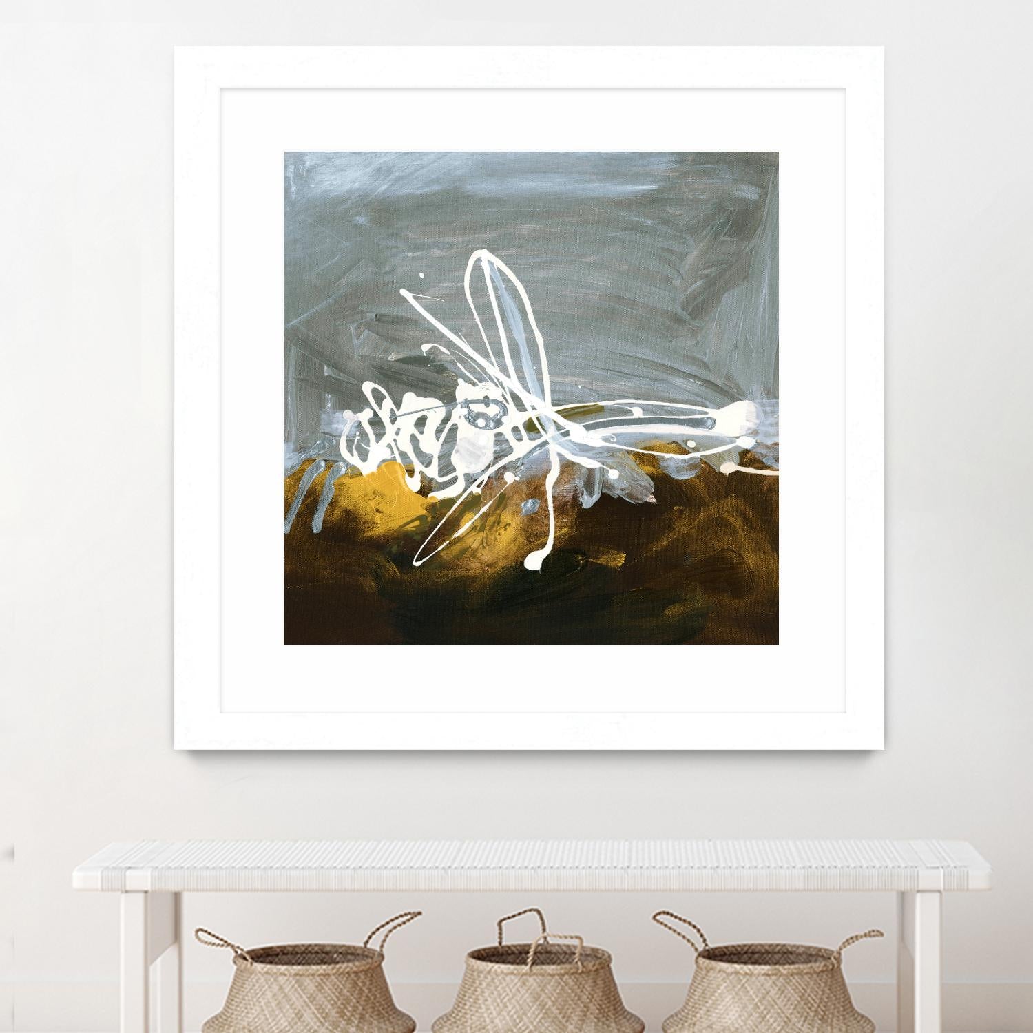 Golden Abstract II by Meejlau on GIANT ART - gold abstract