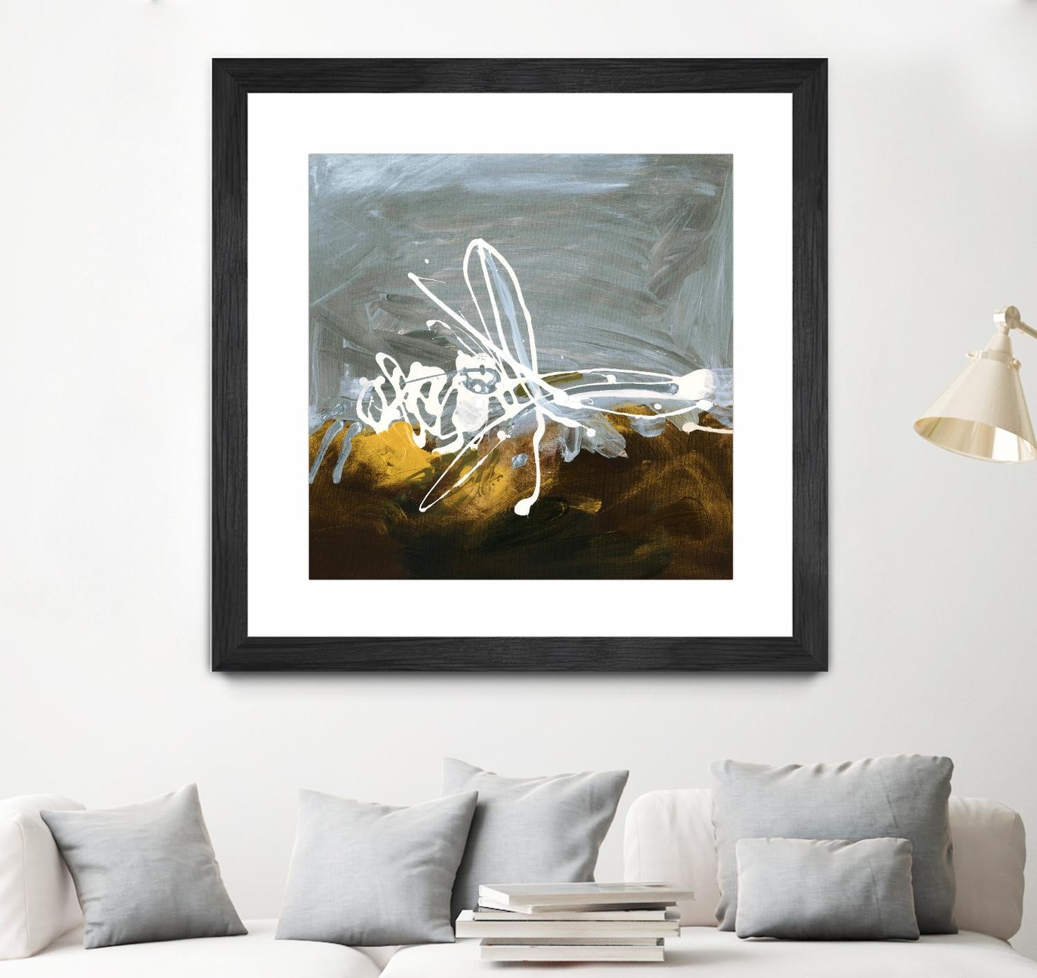 Golden Abstract II by Meejlau on GIANT ART - gold abstract