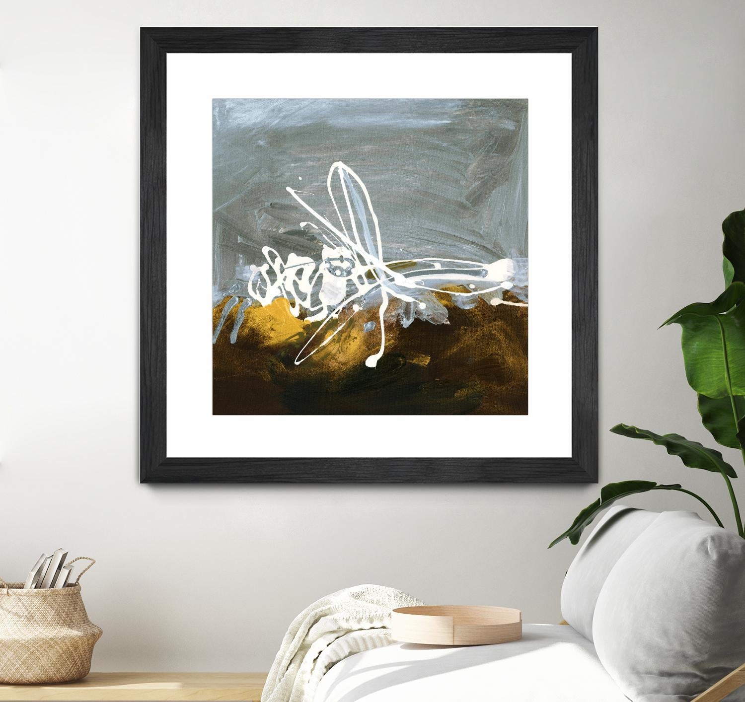 Golden Abstract II by Meejlau on GIANT ART - gold abstract