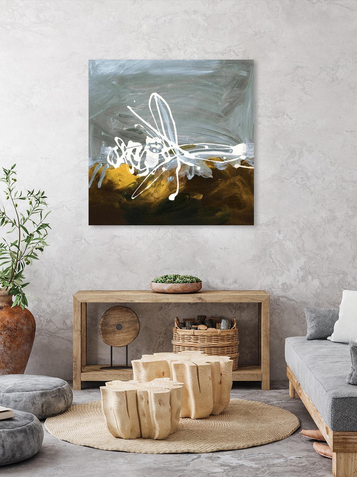 Golden Abstract II by Meejlau on GIANT ART - gold abstract