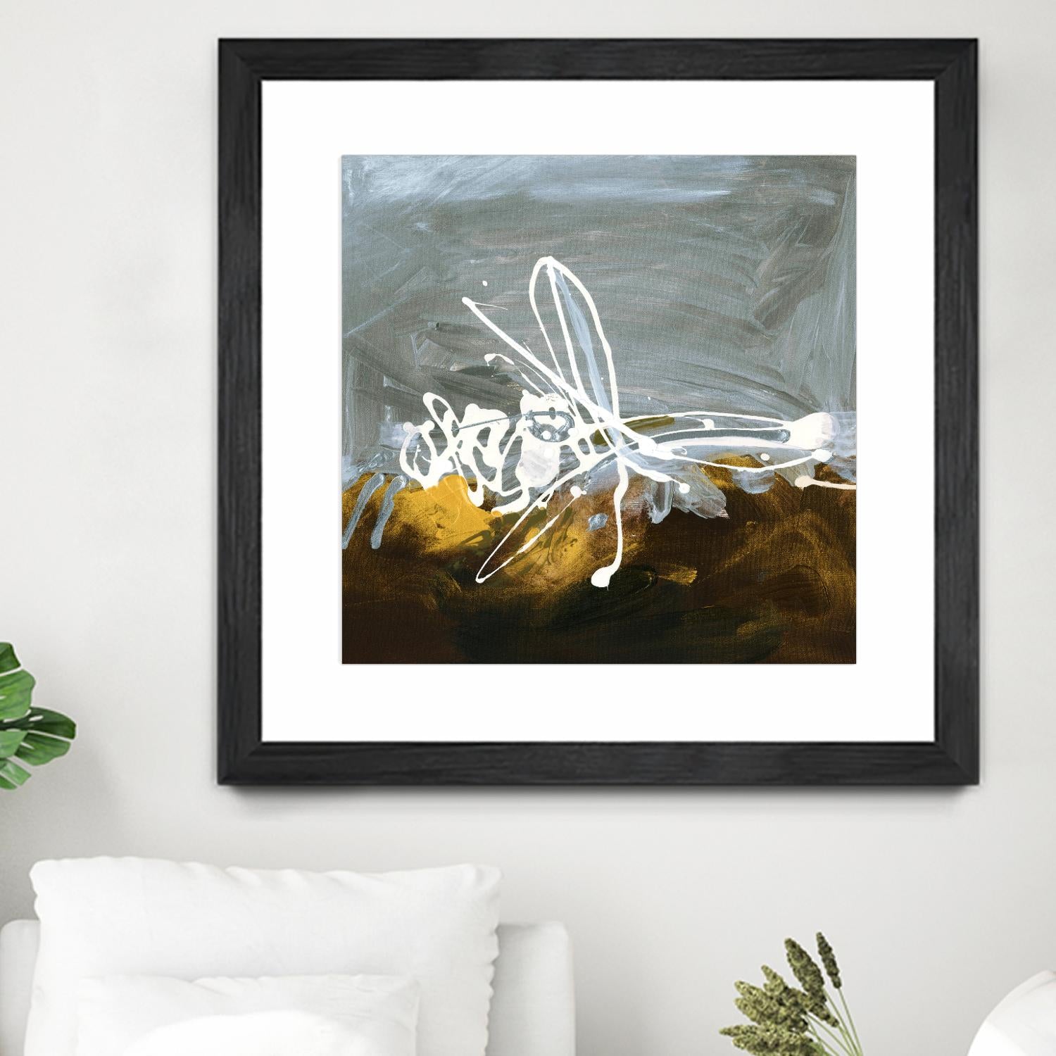 Golden Abstract II by Meejlau on GIANT ART - gold abstract