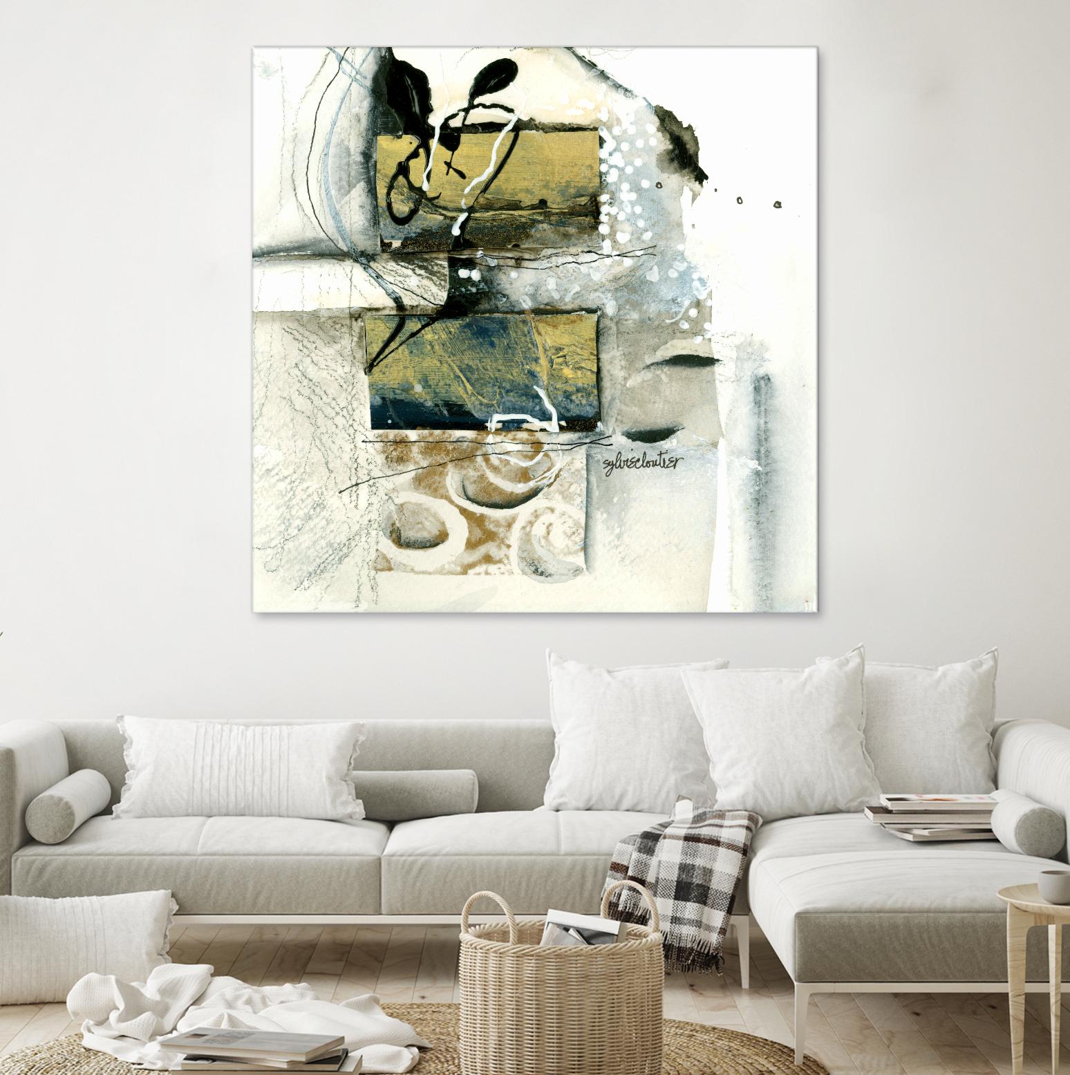 Issue by Sylvie Cloutier on GIANT ART - white abstract quebec artists