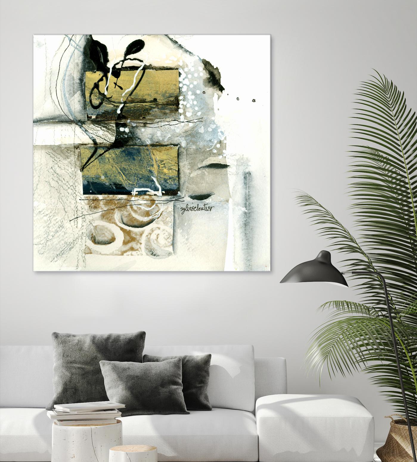 Issue by Sylvie Cloutier on GIANT ART - white abstract quebec artists