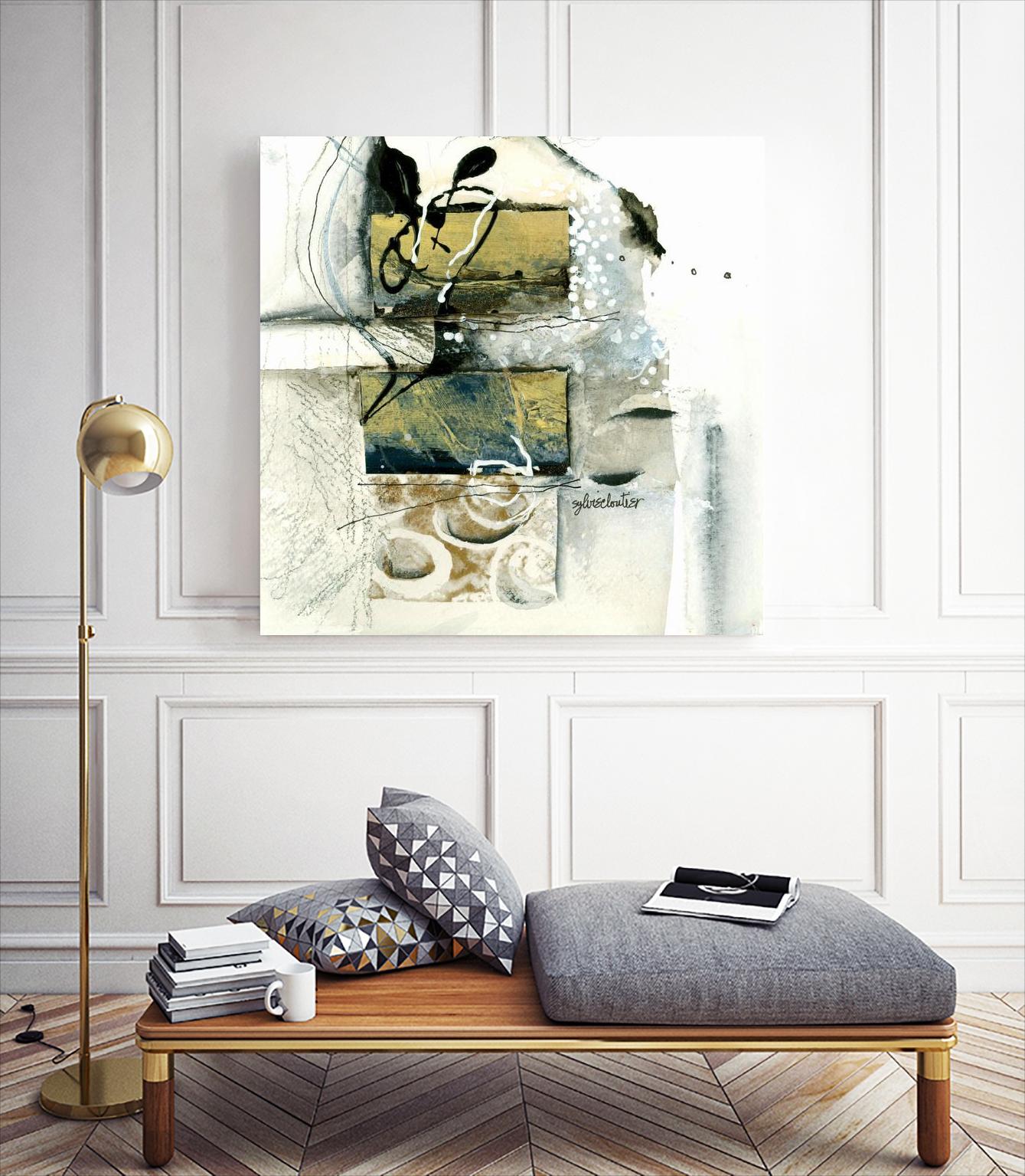 Issue by Sylvie Cloutier on GIANT ART - white abstract quebec artists