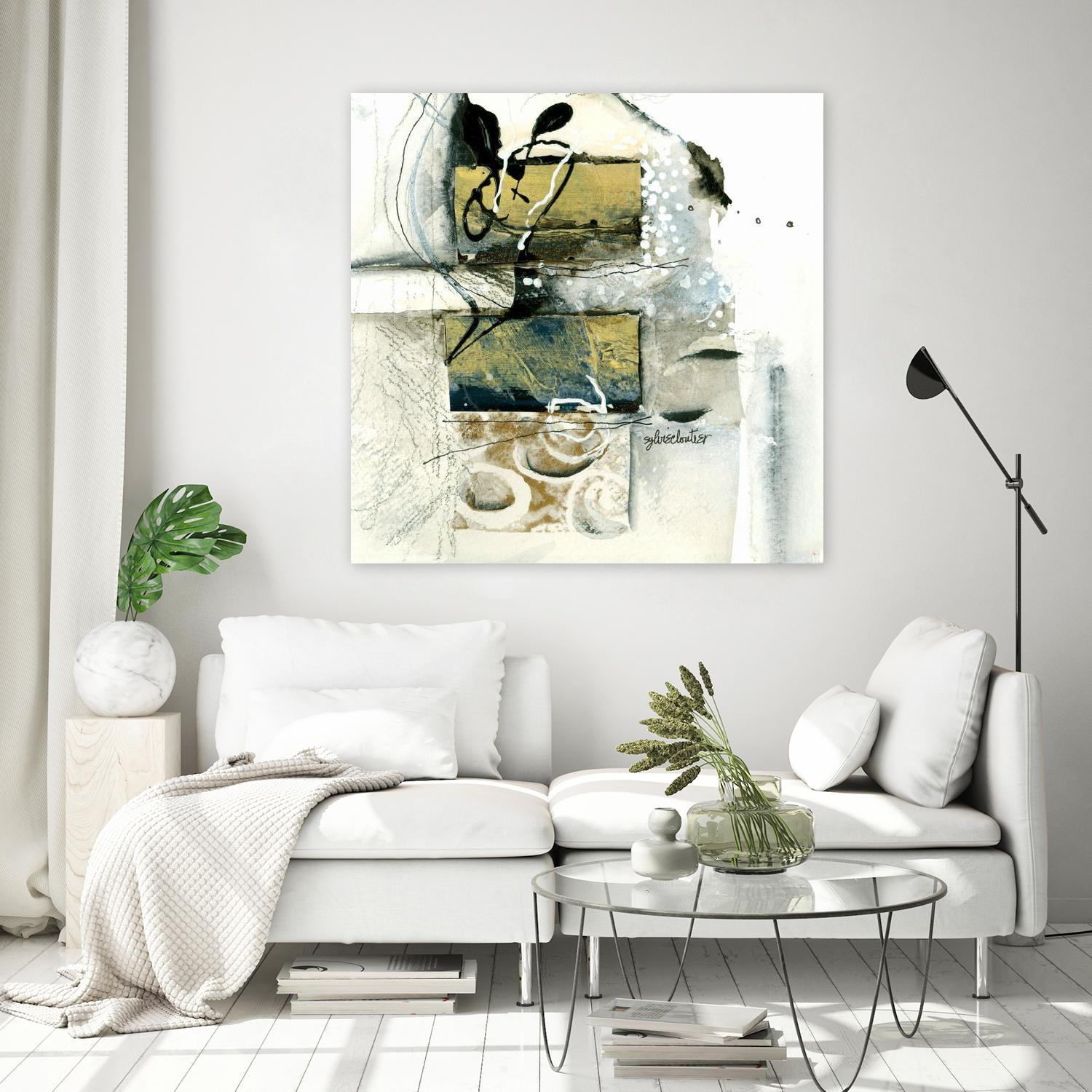 Issue by Sylvie Cloutier on GIANT ART - white abstract quebec artists