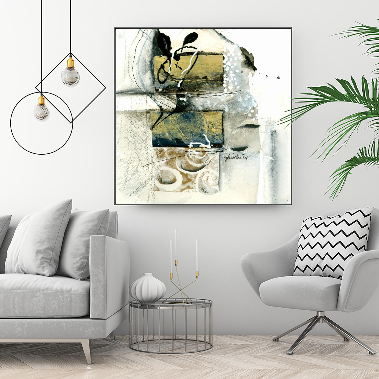 Issue by Sylvie Cloutier on GIANT ART - white abstract quebec artists