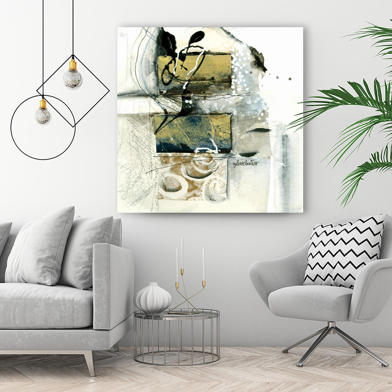 Issue by Sylvie Cloutier on GIANT ART - white abstract quebec artists