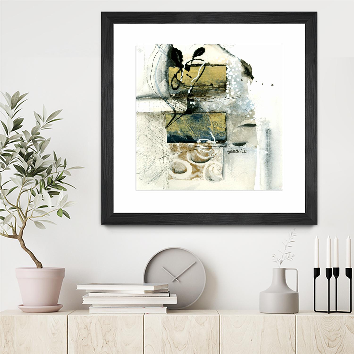 Issue by Sylvie Cloutier on GIANT ART - white abstract quebec artists