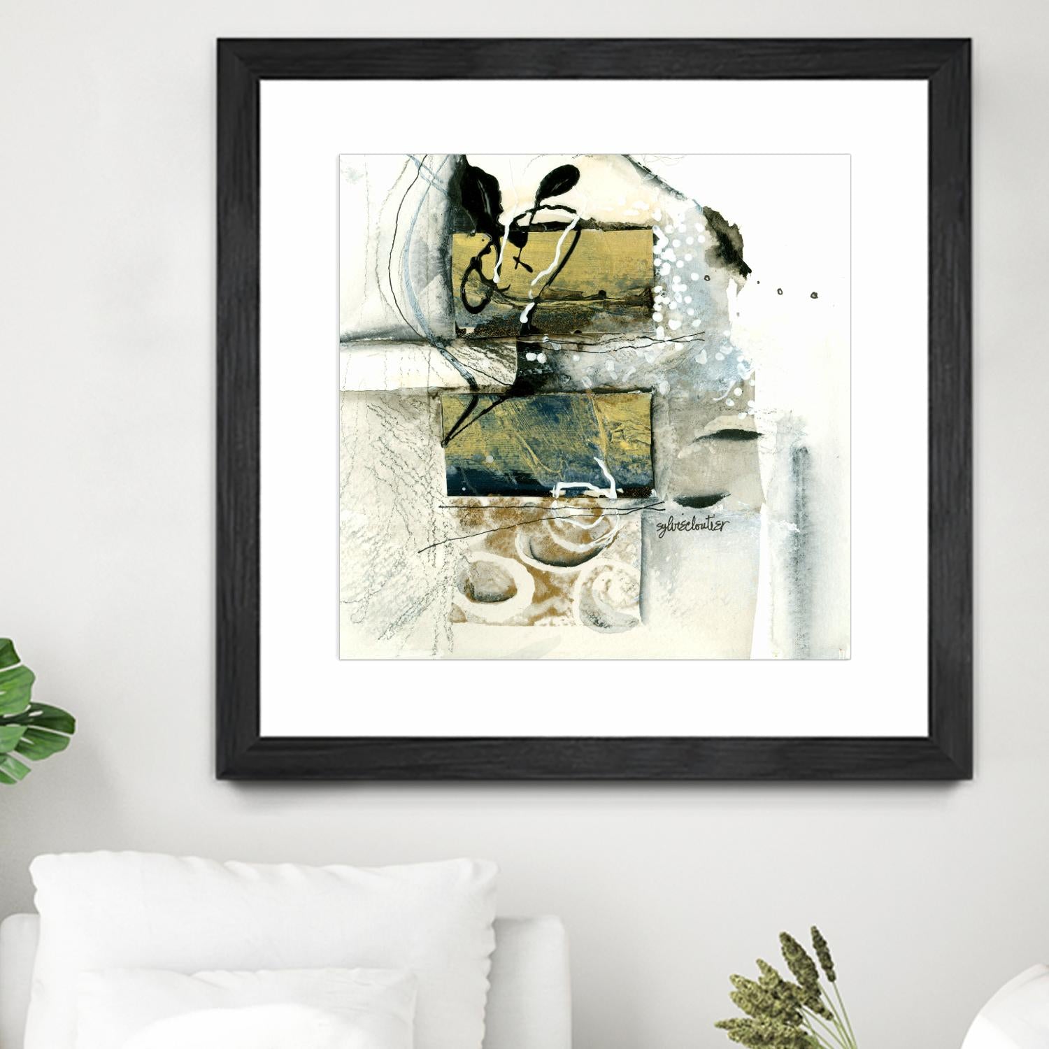 Issue by Sylvie Cloutier on GIANT ART - white abstract quebec artists