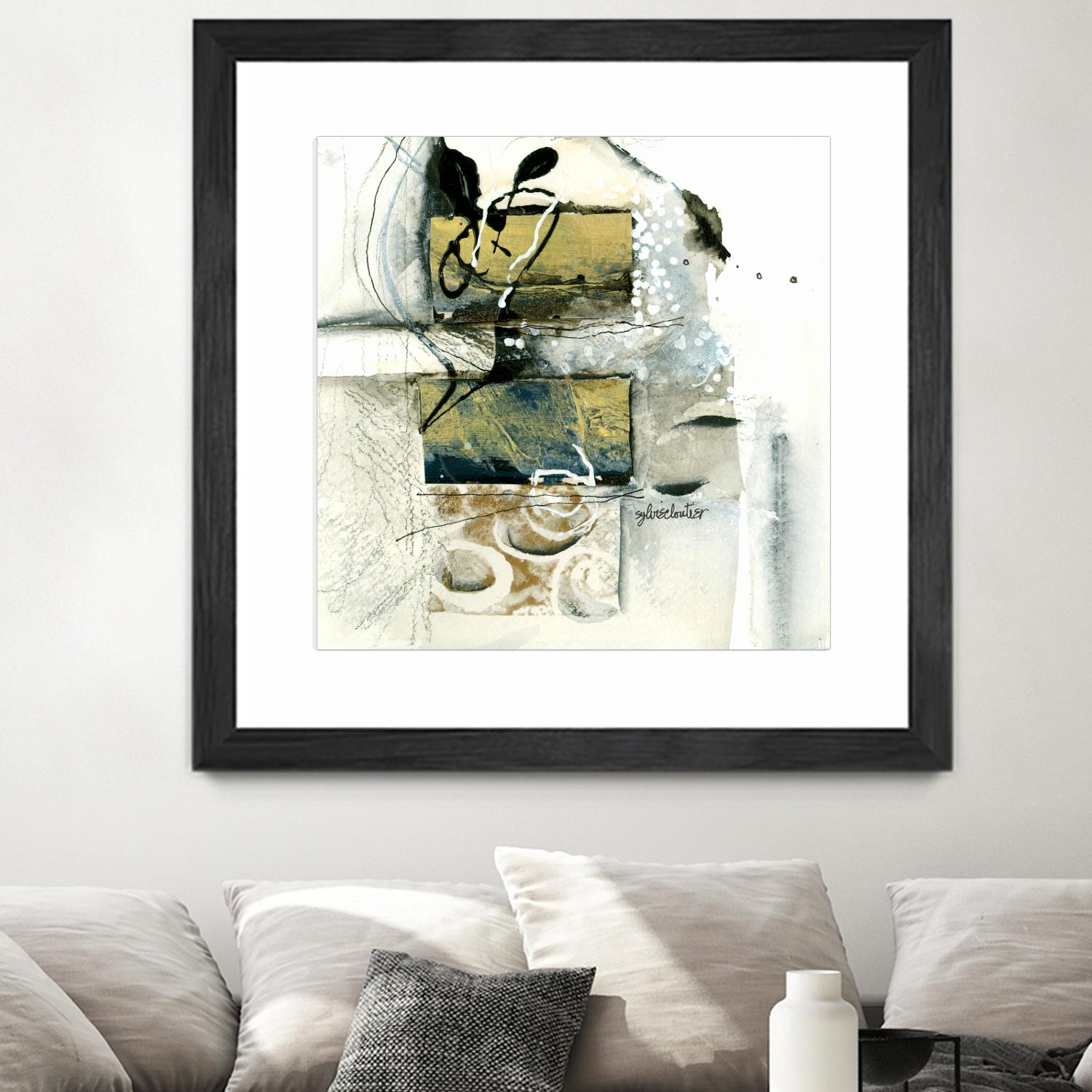 Issue by Sylvie Cloutier on GIANT ART - white abstract quebec artists