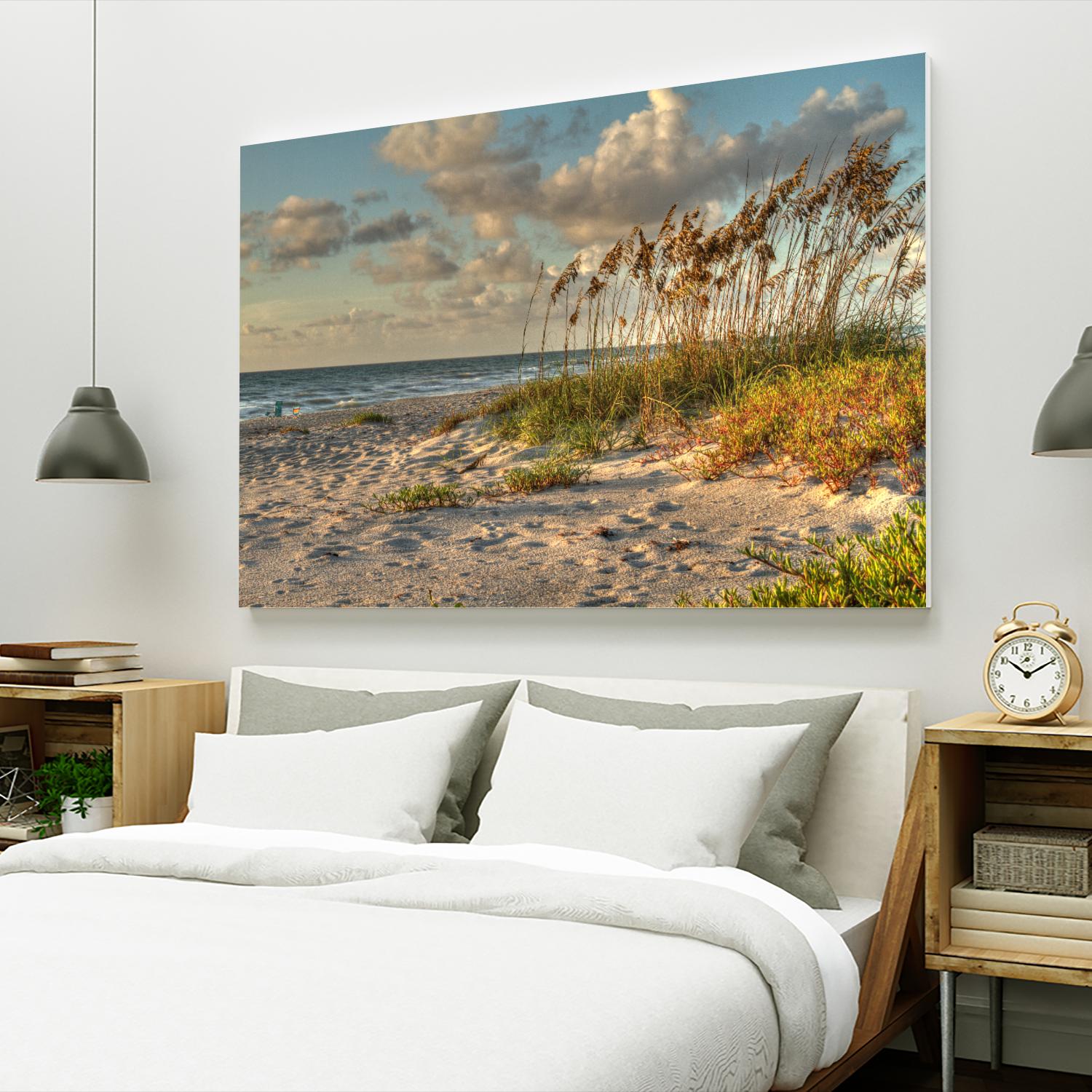 Indialantic 2 by Rene Griffith on GIANT ART - beige costal sand