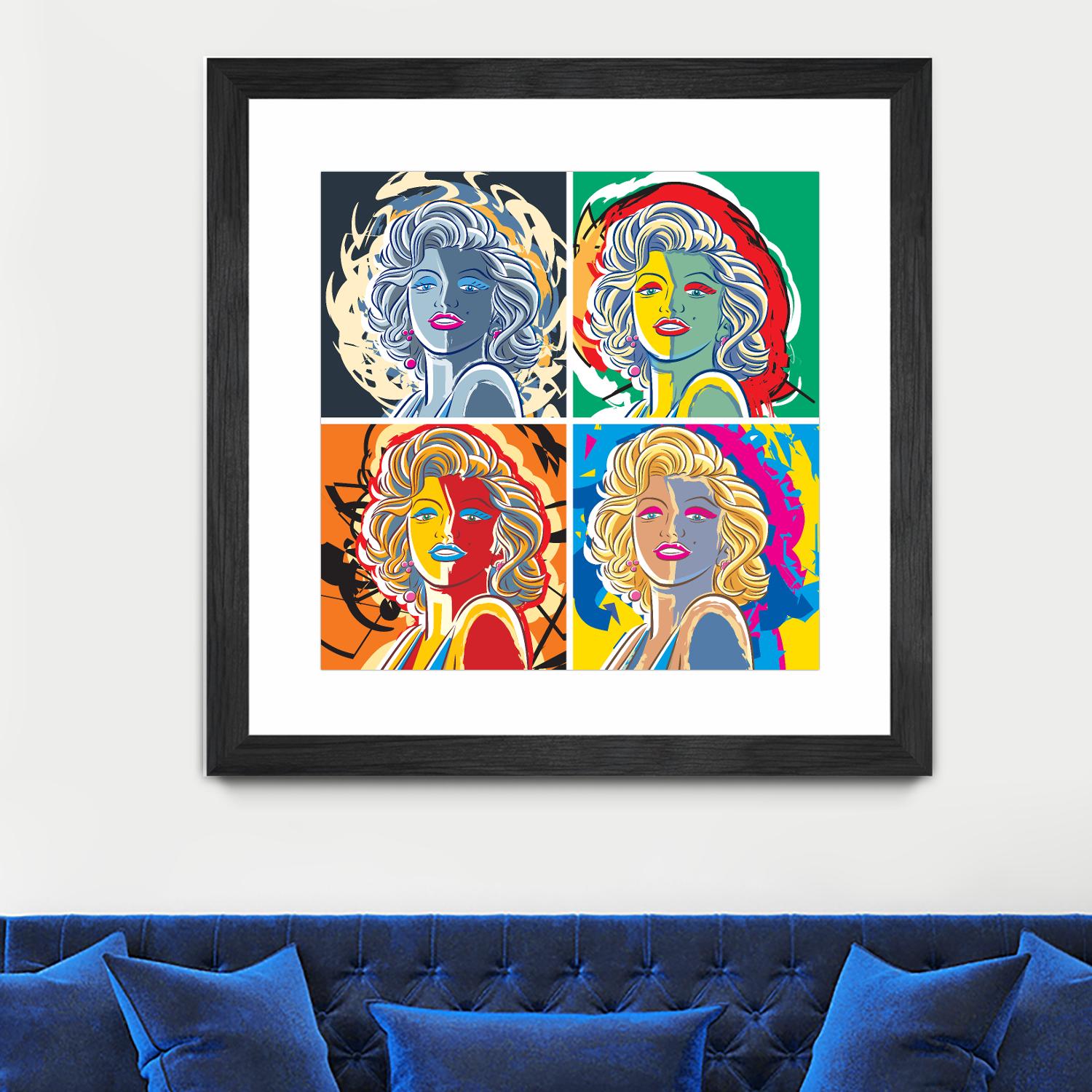 4 Madolyn by Ray Lengelé on GIANT ART - red animé films