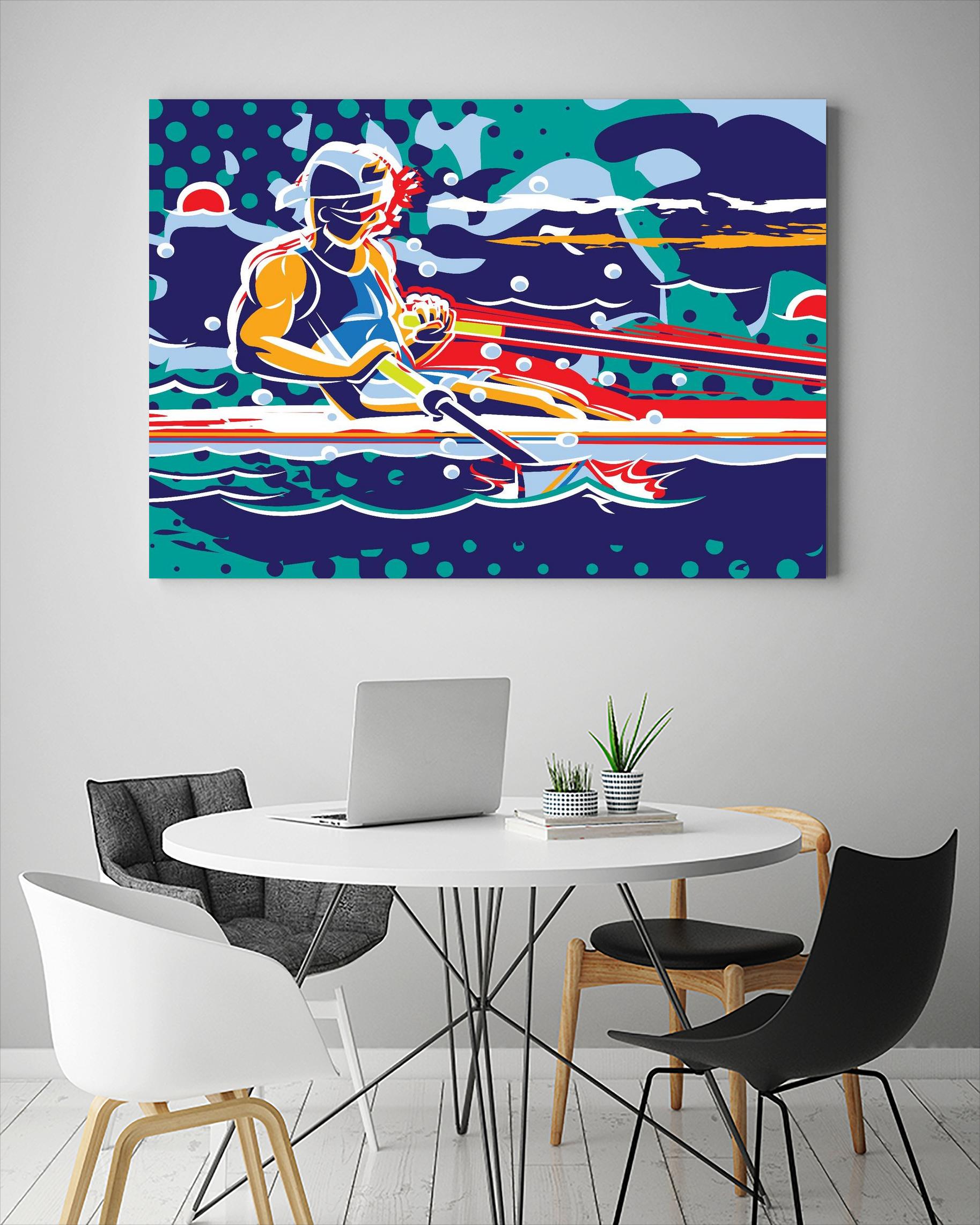 Avirow by Ray Lengelé on GIANT ART - red figurative artistes du québec