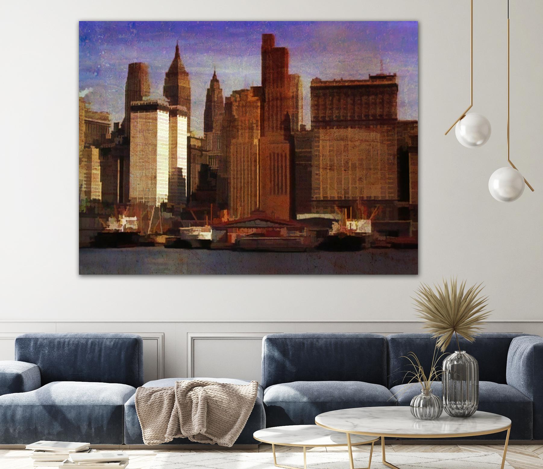 New York 1949 - 10 by Jean-François Dupuis on GIANT ART - beige architecture 1950