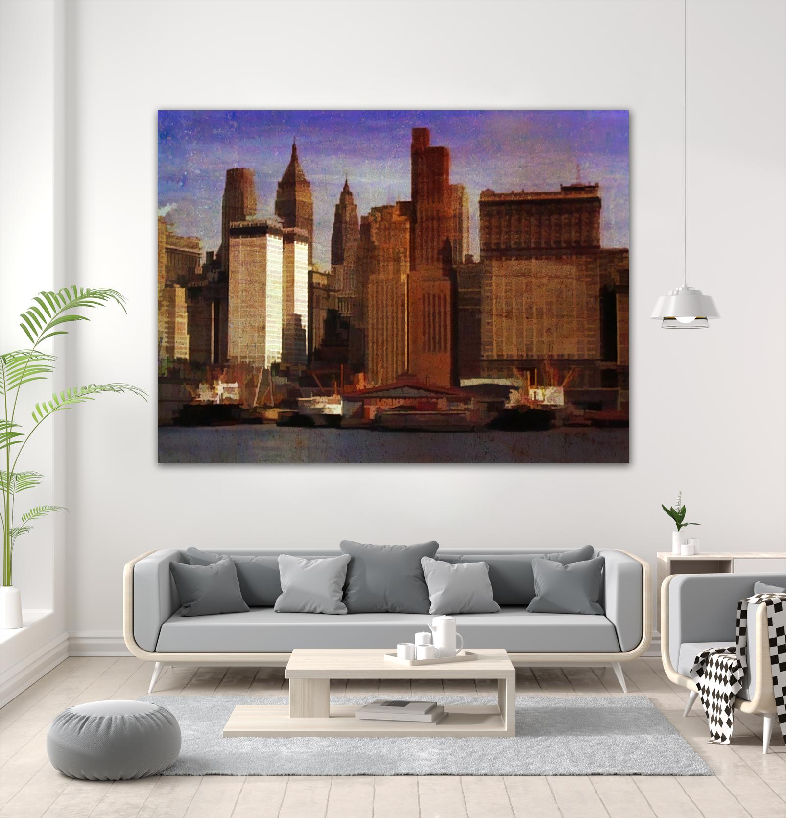 New York 1949 - 10 by Jean-François Dupuis on GIANT ART - beige architecture 1950