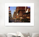 New York 1949 - 9 by Jean-François Dupuis on GIANT ART - beige architecture automobile