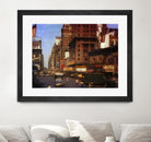 New York 1949 - 9 by Jean-François Dupuis on GIANT ART - beige architecture automobile