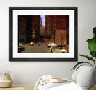 New York 1949 - 2 by Jean-François Dupuis on GIANT ART - beige city scene ouvriers