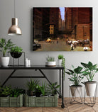 New York 1949 - 2 by Jean-François Dupuis on GIANT ART - beige city scene ouvriers