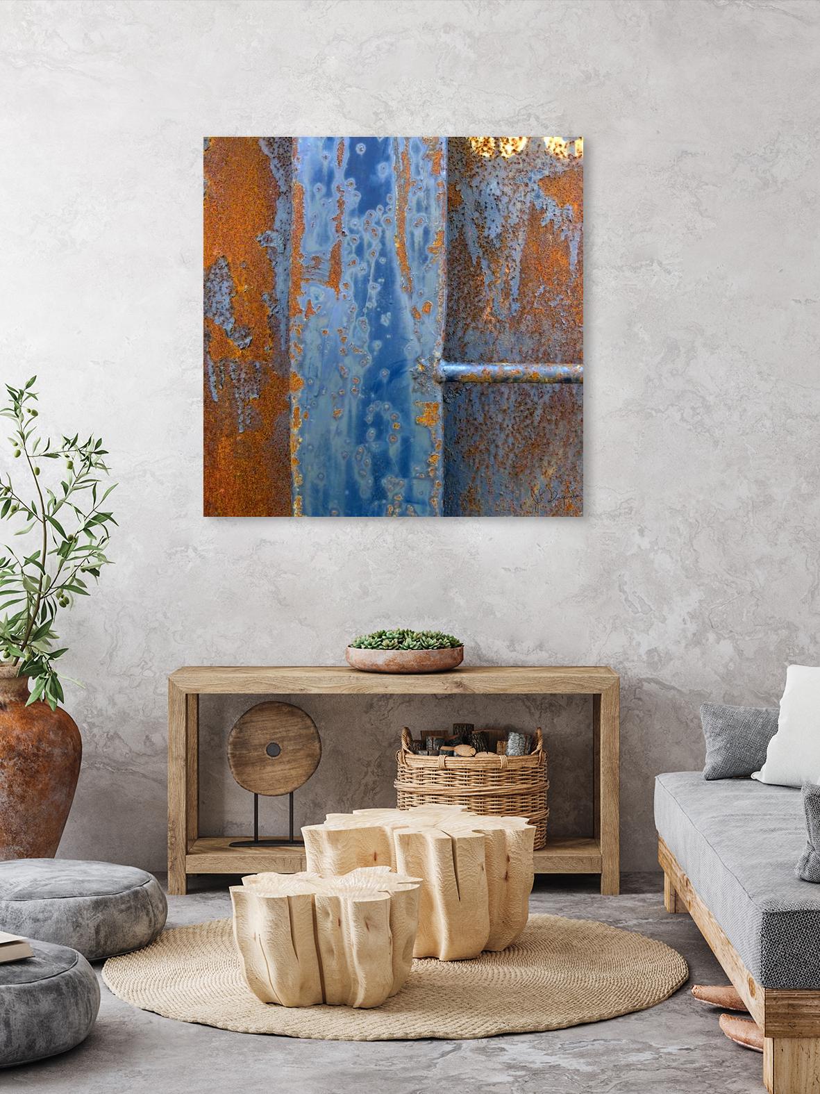 Rusty Panel 2 by Jean-François Dupuis on GIANT ART - orange photo art rust
