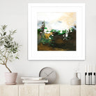 Green Abstract by Meejlau on GIANT ART - green abstract