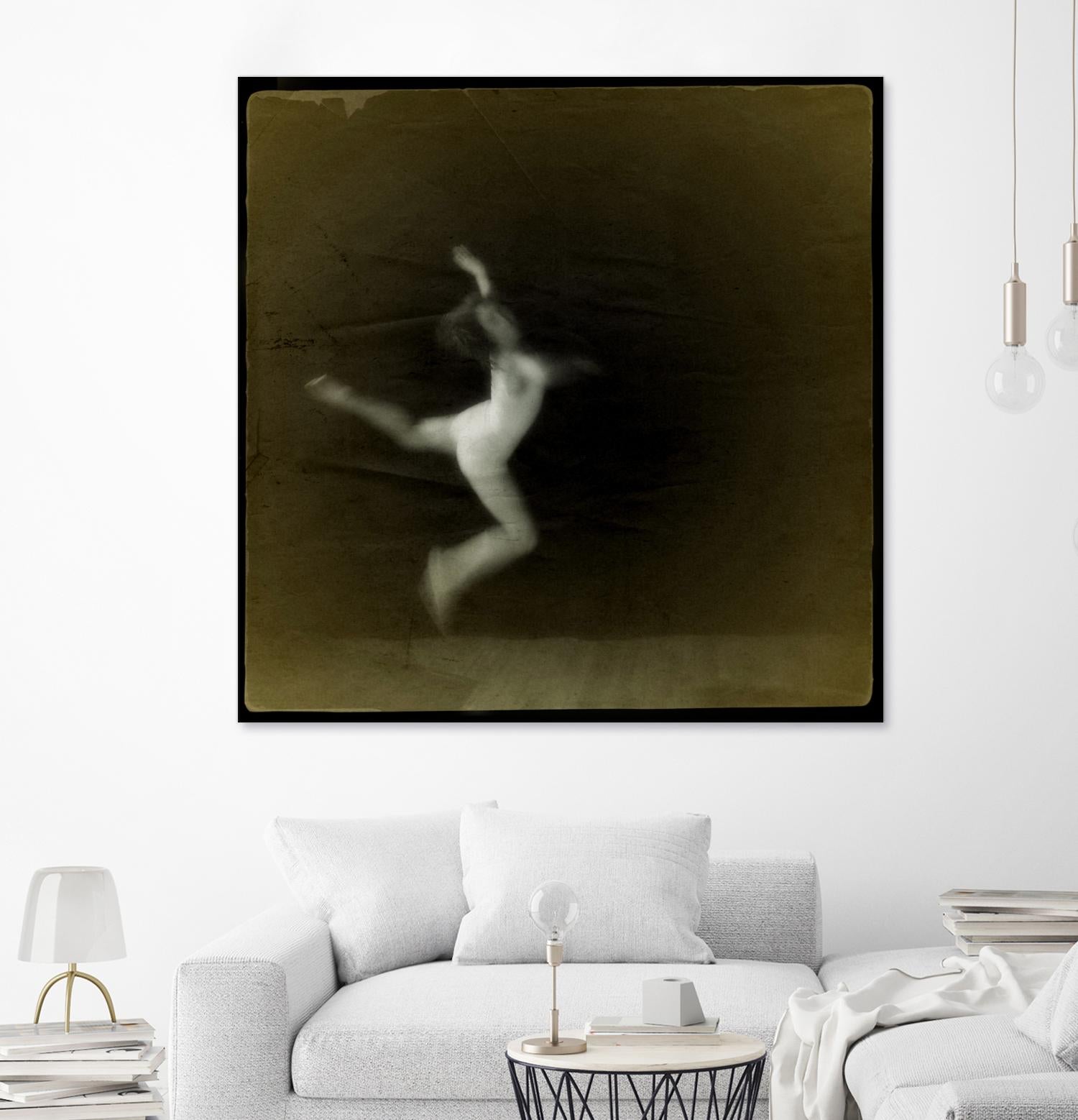 Dancing motion III by Jean-François Dupuis on GIANT ART - beige music - dance ballerine