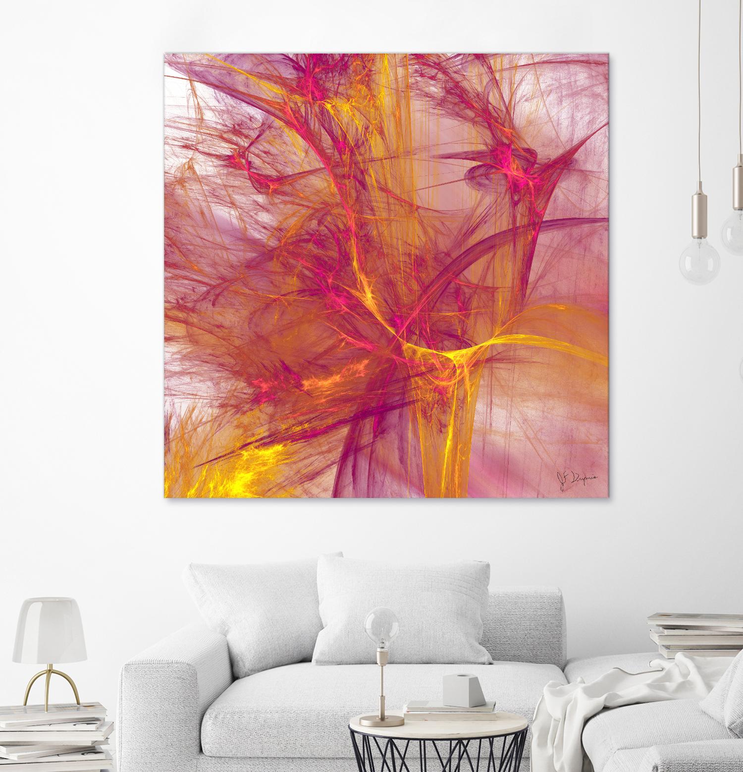 Mutation IV by Jean-François Dupuis on GIANT ART - pink digital québécois