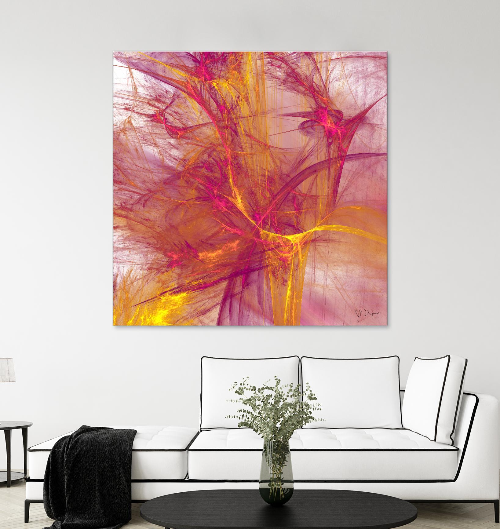 Mutation IV by Jean-François Dupuis on GIANT ART - pink digital québécois