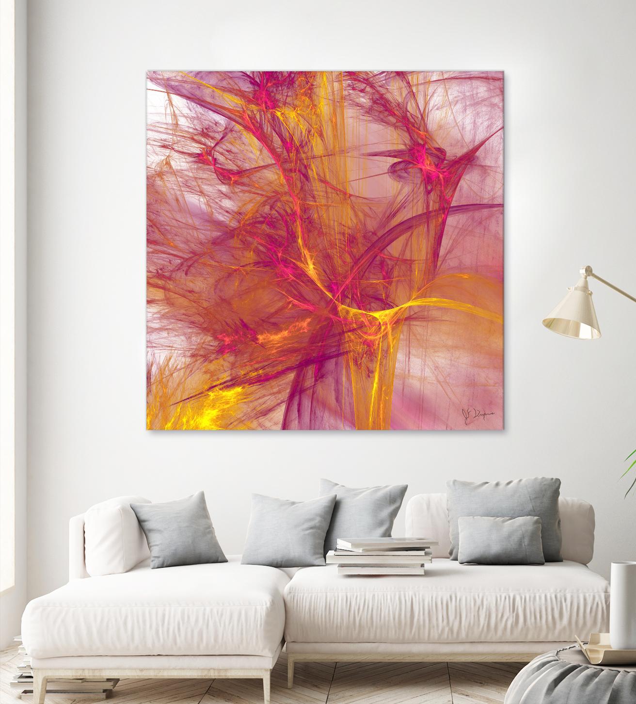 Mutation IV by Jean-François Dupuis on GIANT ART - pink digital québécois