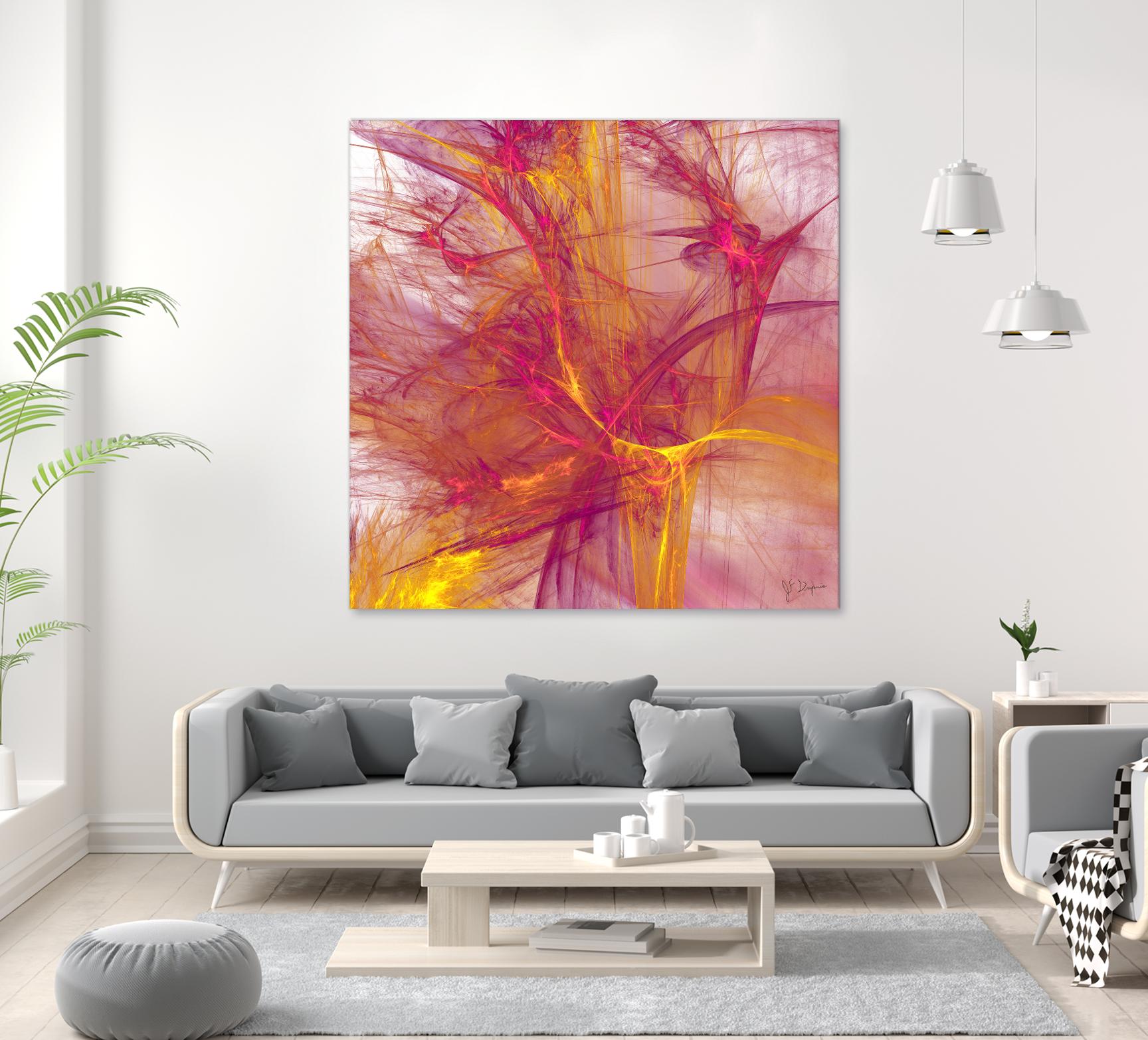 Mutation IV by Jean-François Dupuis on GIANT ART - pink digital québécois