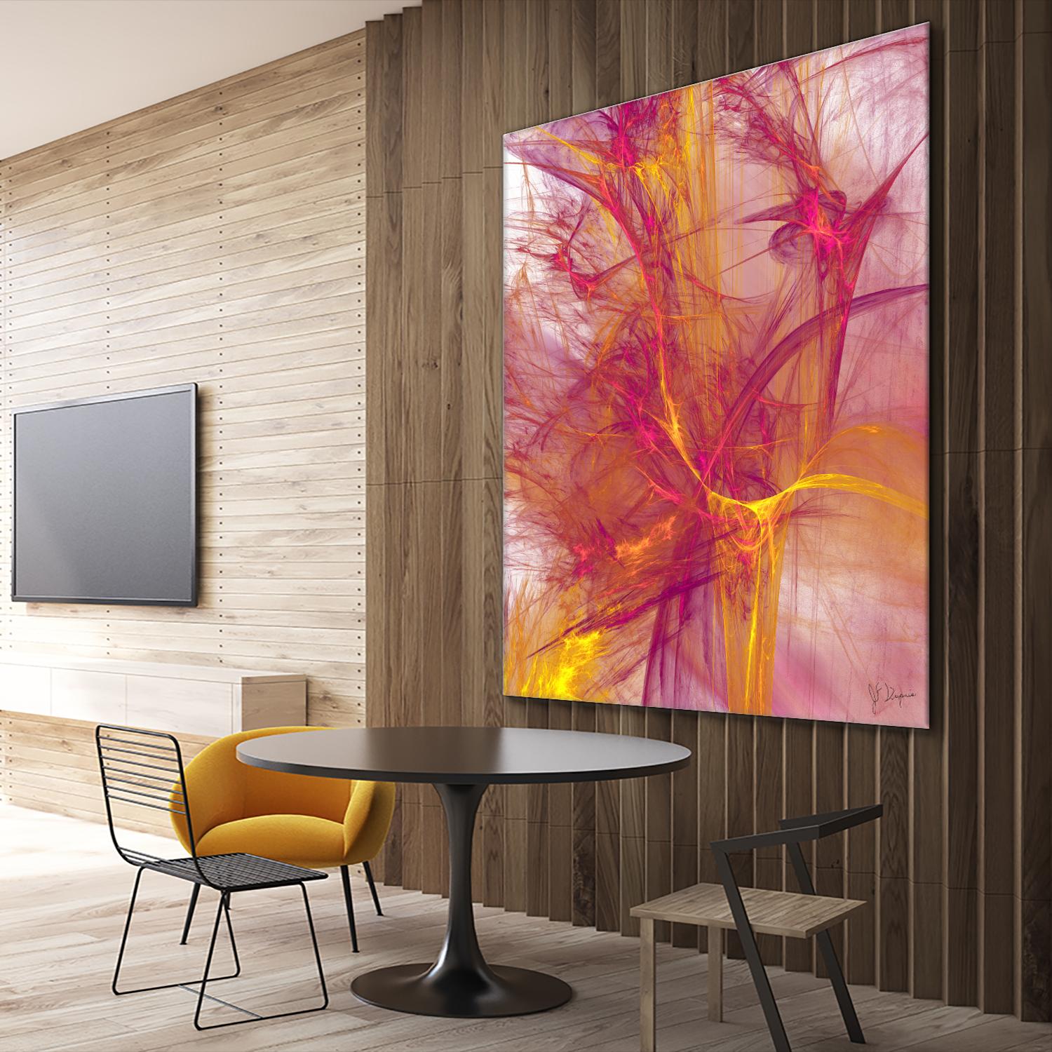 Mutation IV by Jean-François Dupuis on GIANT ART - pink digital québécois