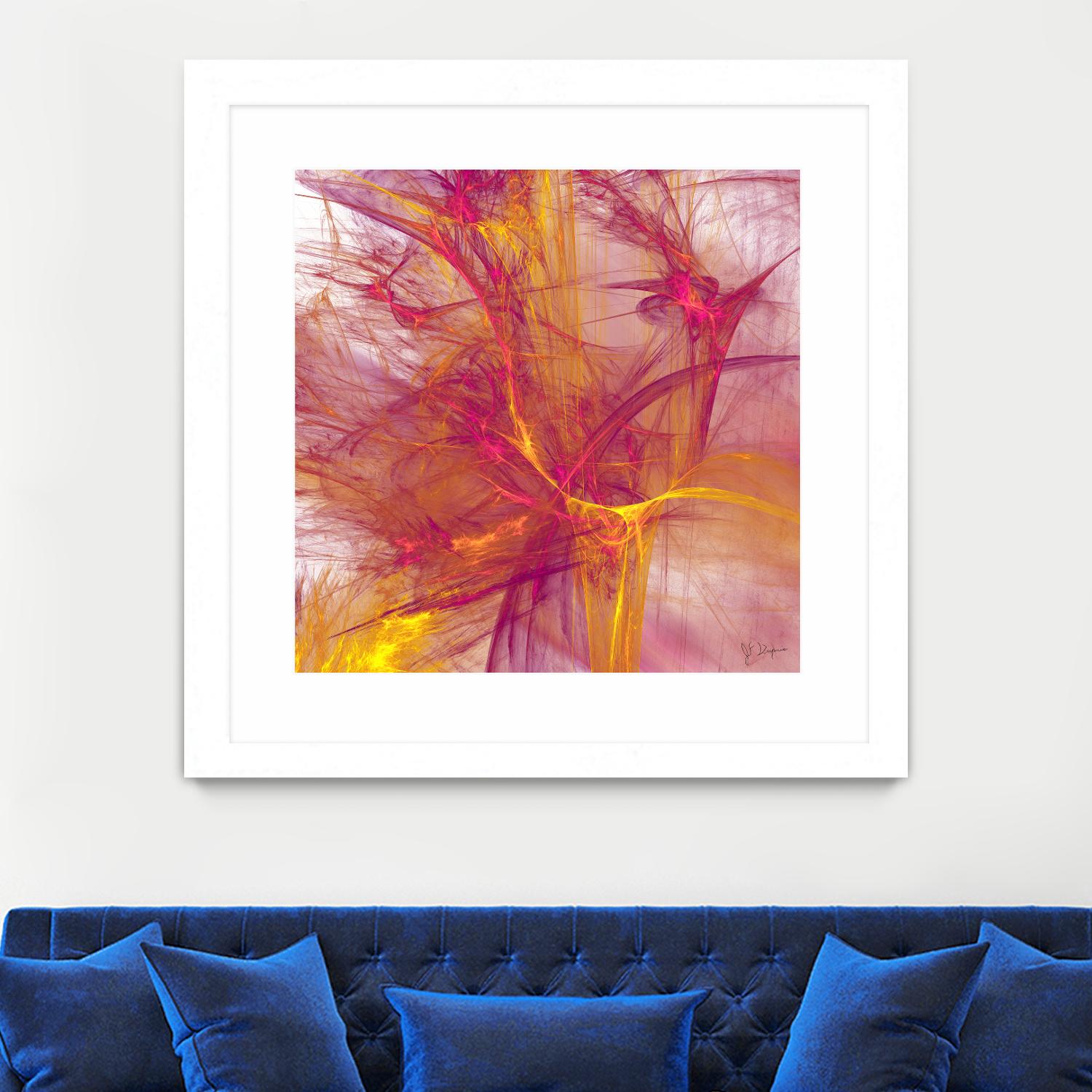 Mutation IV by Jean-François Dupuis on GIANT ART - pink digital québécois