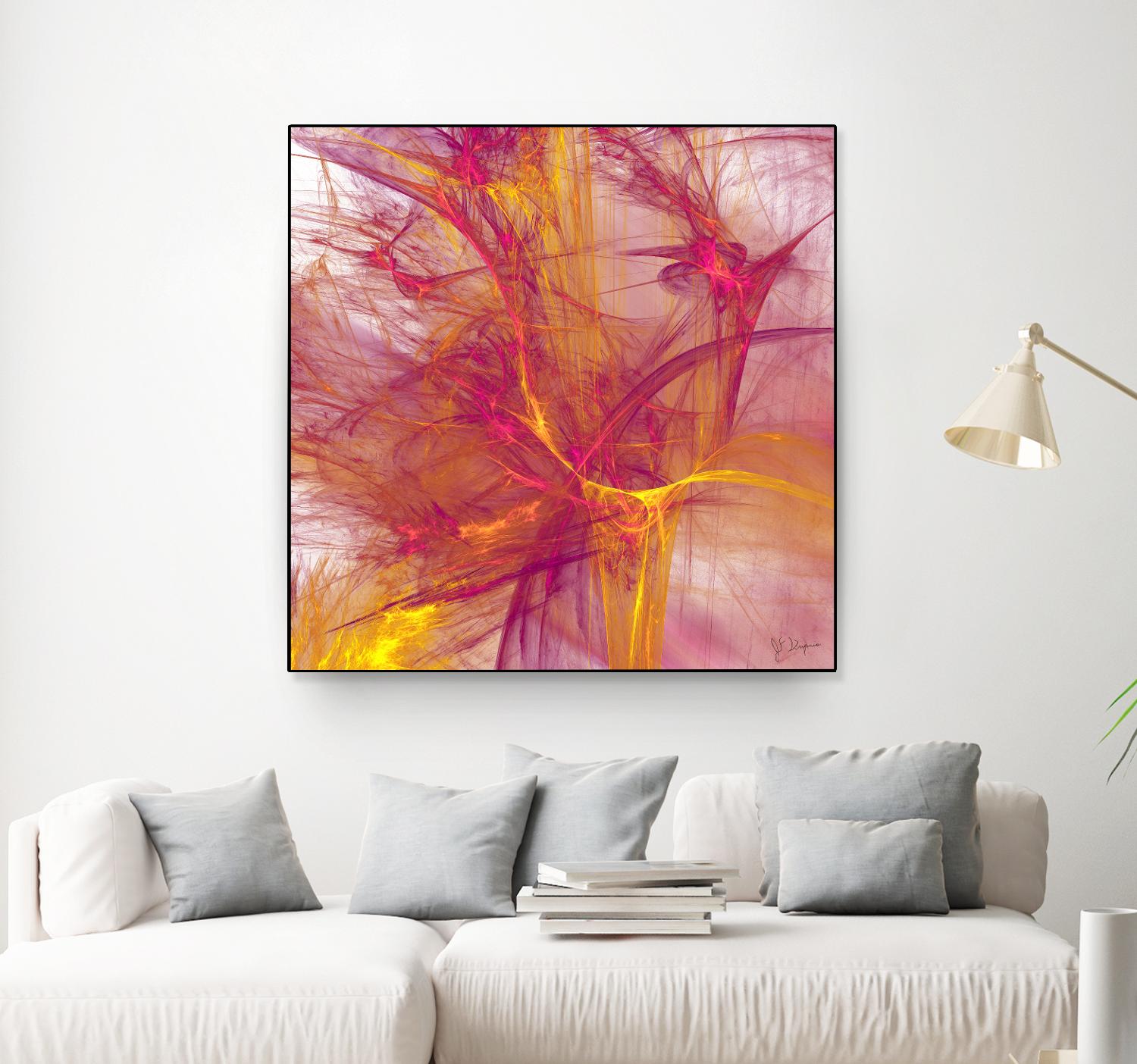 Mutation IV by Jean-François Dupuis on GIANT ART - pink digital québécois