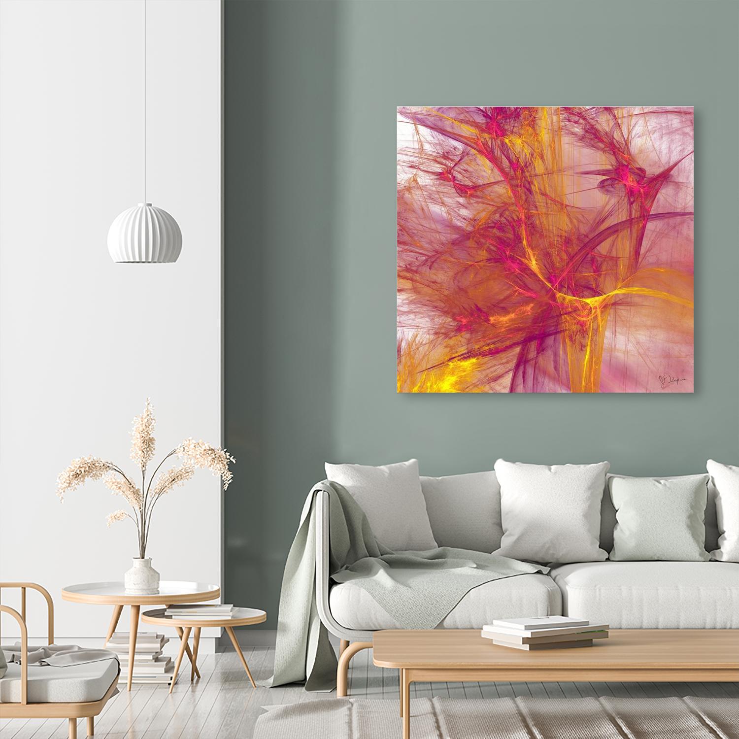 Mutation IV by Jean-François Dupuis on GIANT ART - pink digital québécois