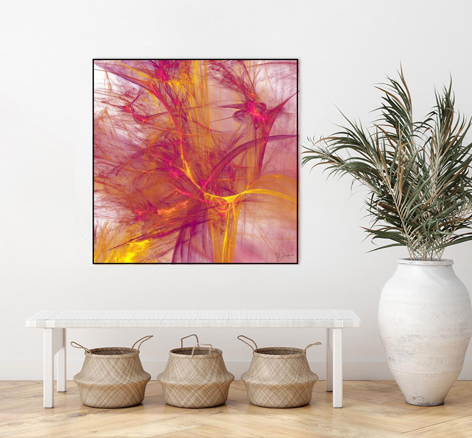 Mutation IV by Jean-François Dupuis on GIANT ART - pink digital québécois